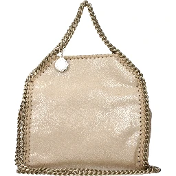 Gold Leather Handbag