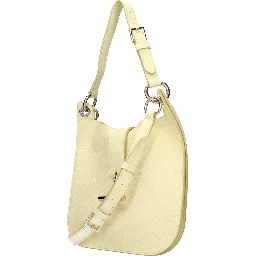 Yellow Leather Shoulder Bag