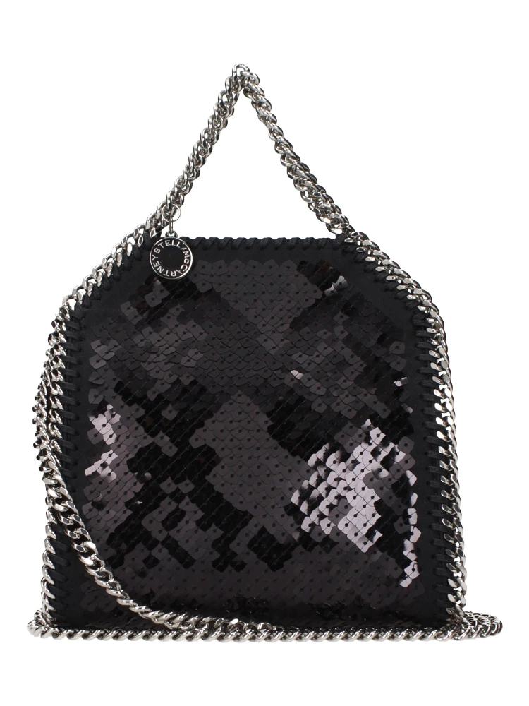 Black Fabric Handbag