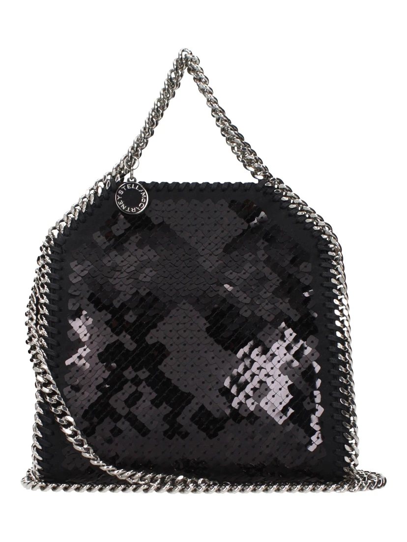 Black Fabric Handbag