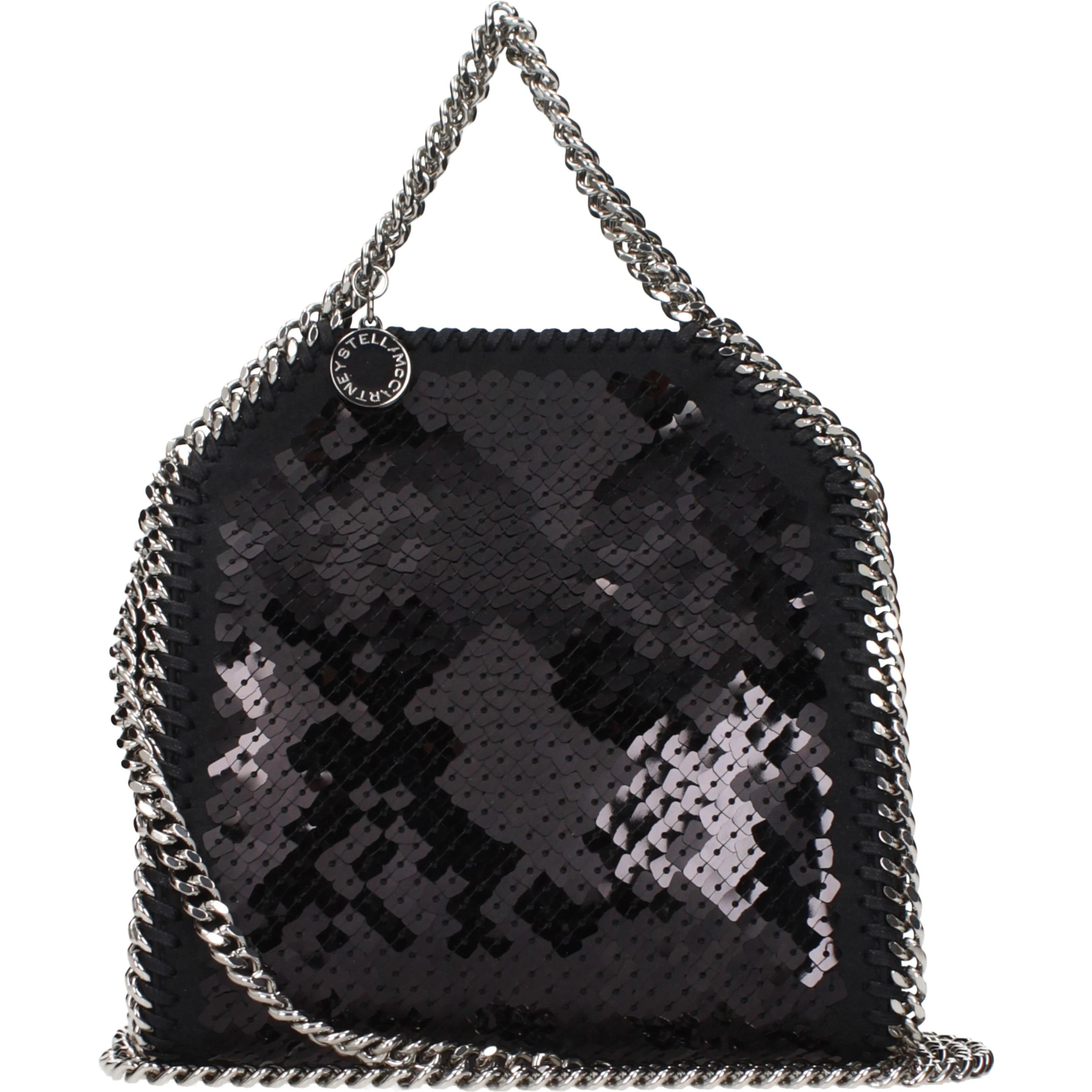 Black Fabric Handbag