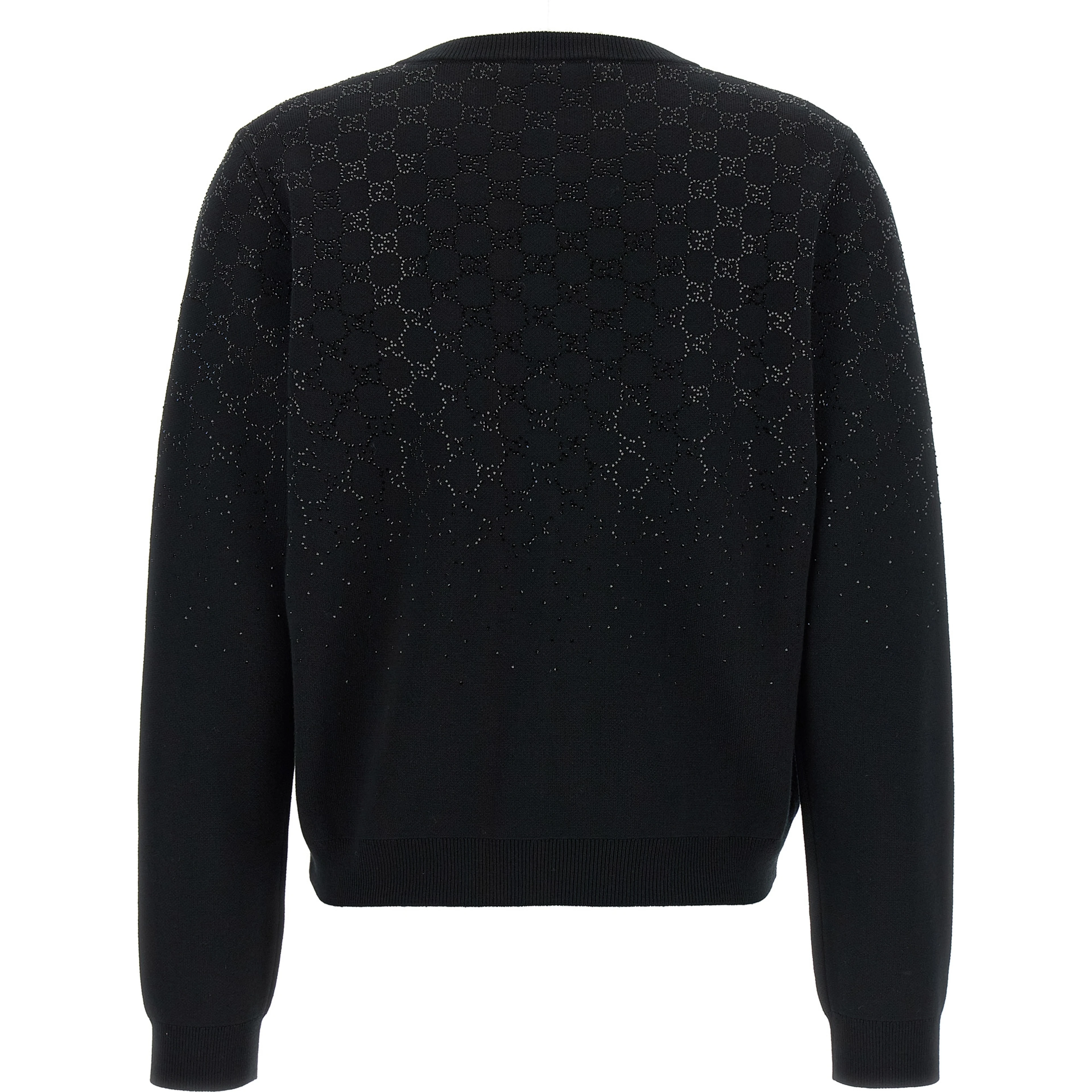 Black Wool Cardigan