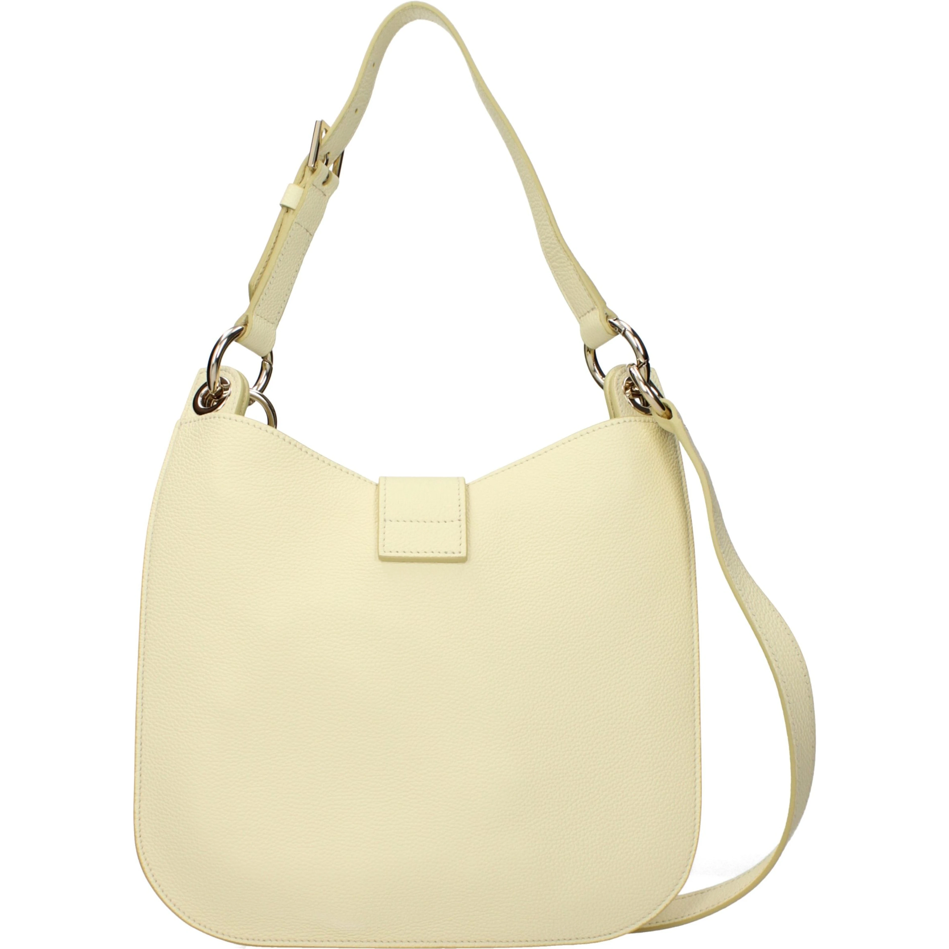 Yellow Leather Shoulder Bag