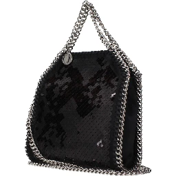 Black Fabric Handbag