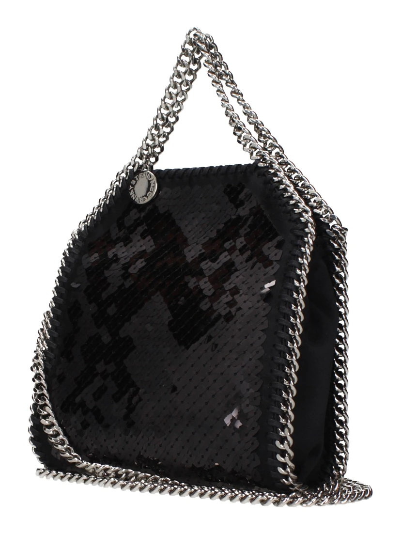 Black Fabric Handbag