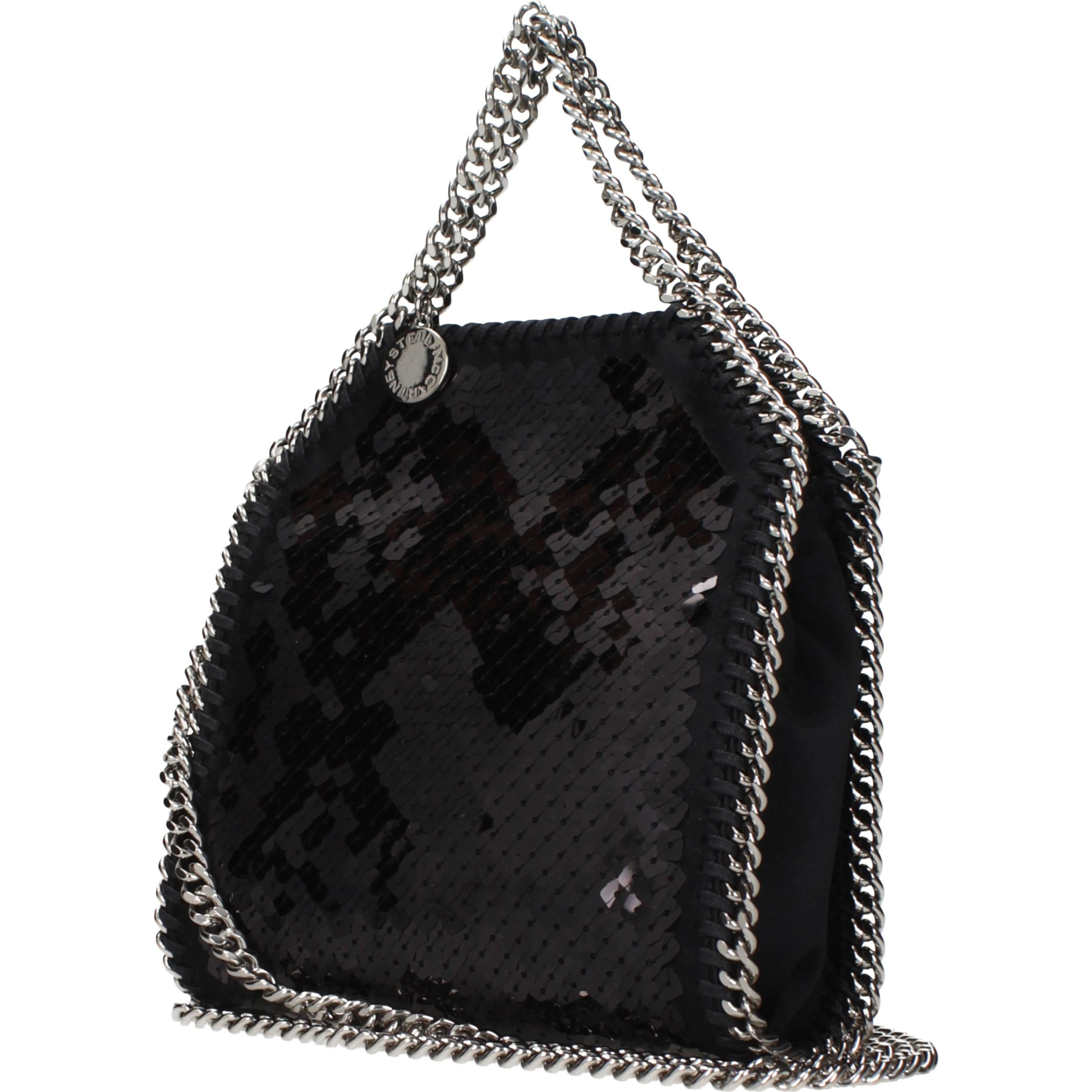 Black Fabric Handbag