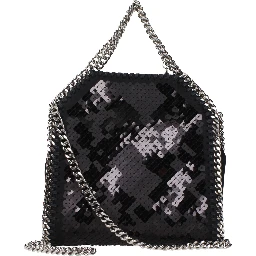 Black Fabric Handbag