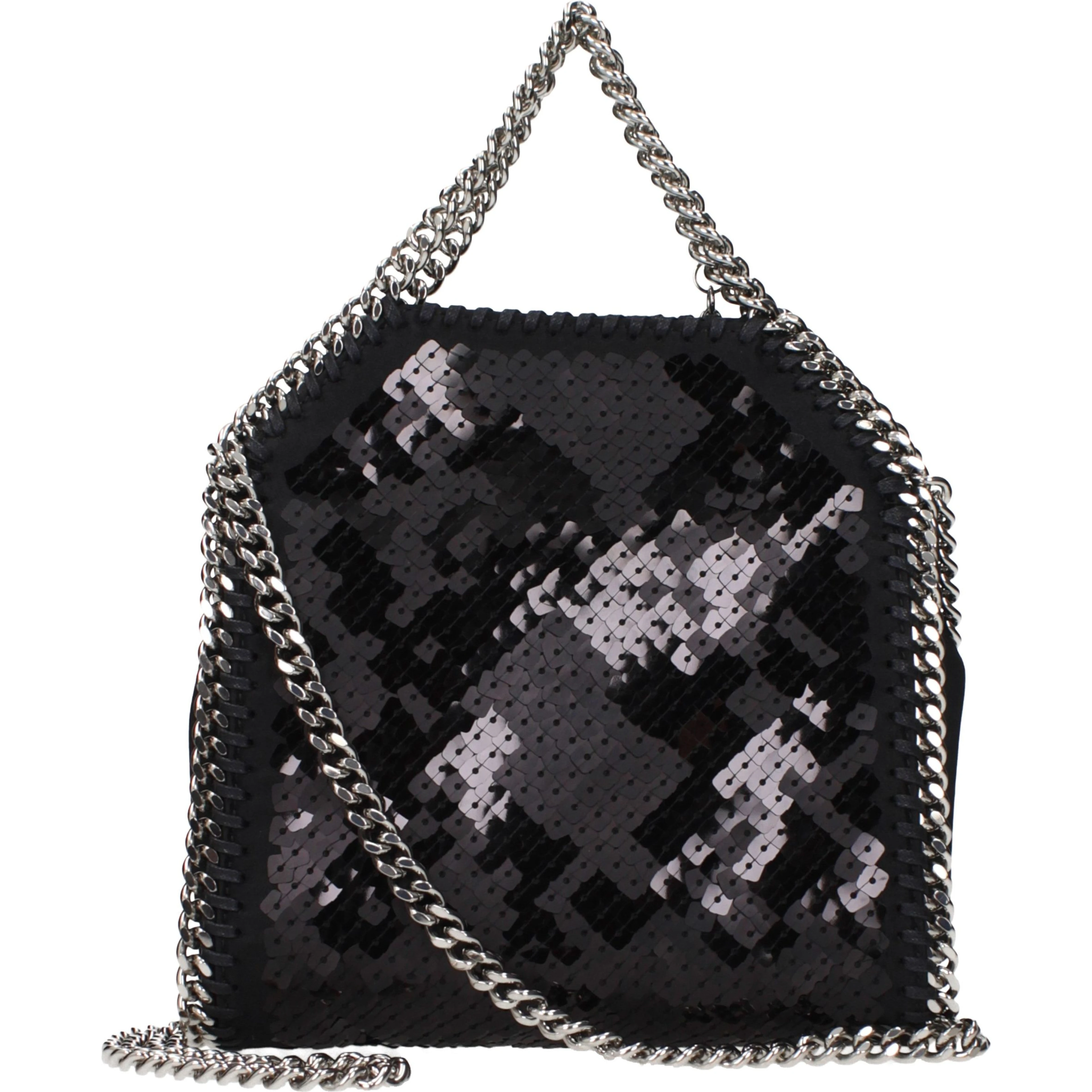 Black Fabric Handbag