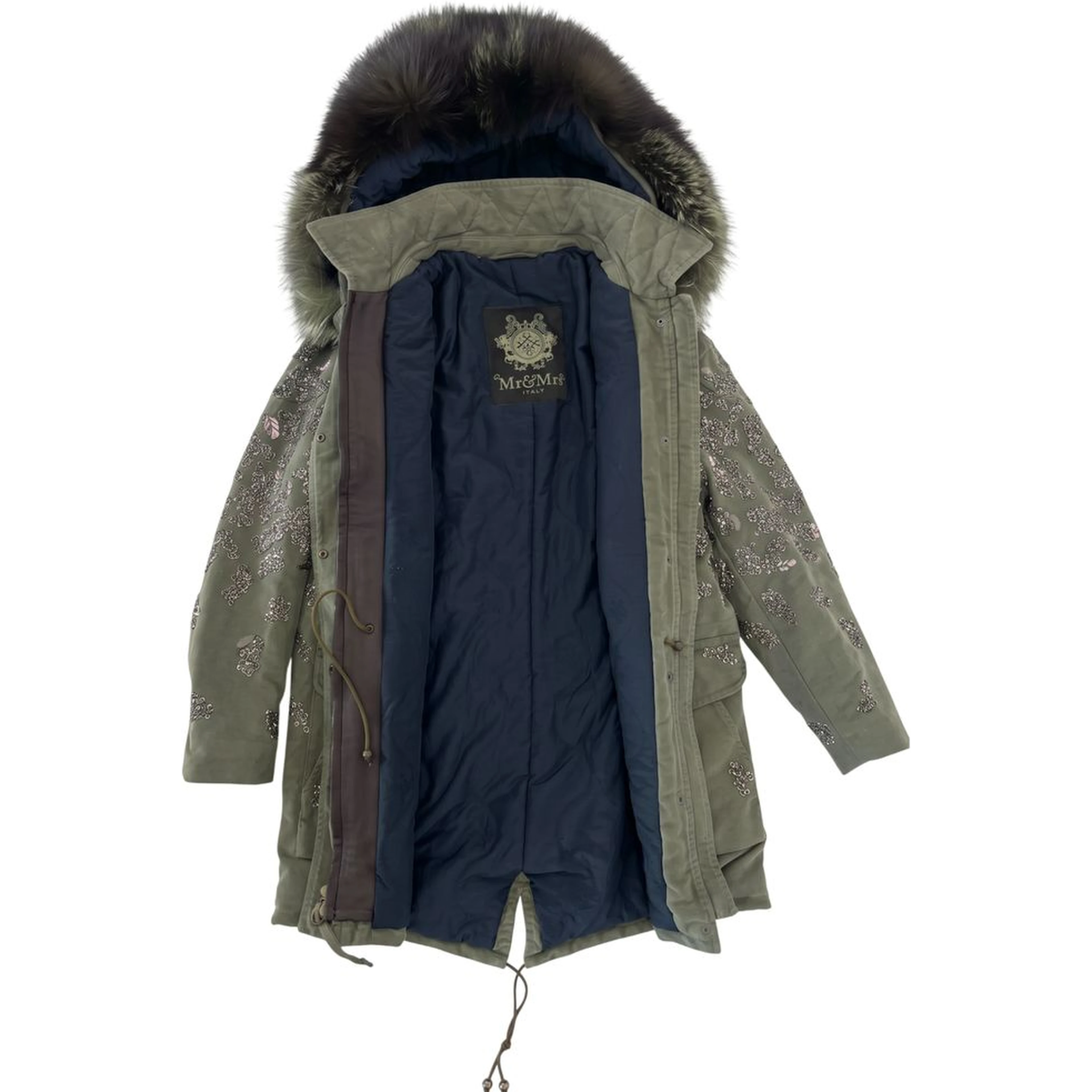 Green Cotton Women Jacket