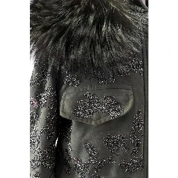 Green Cotton Women Jacket