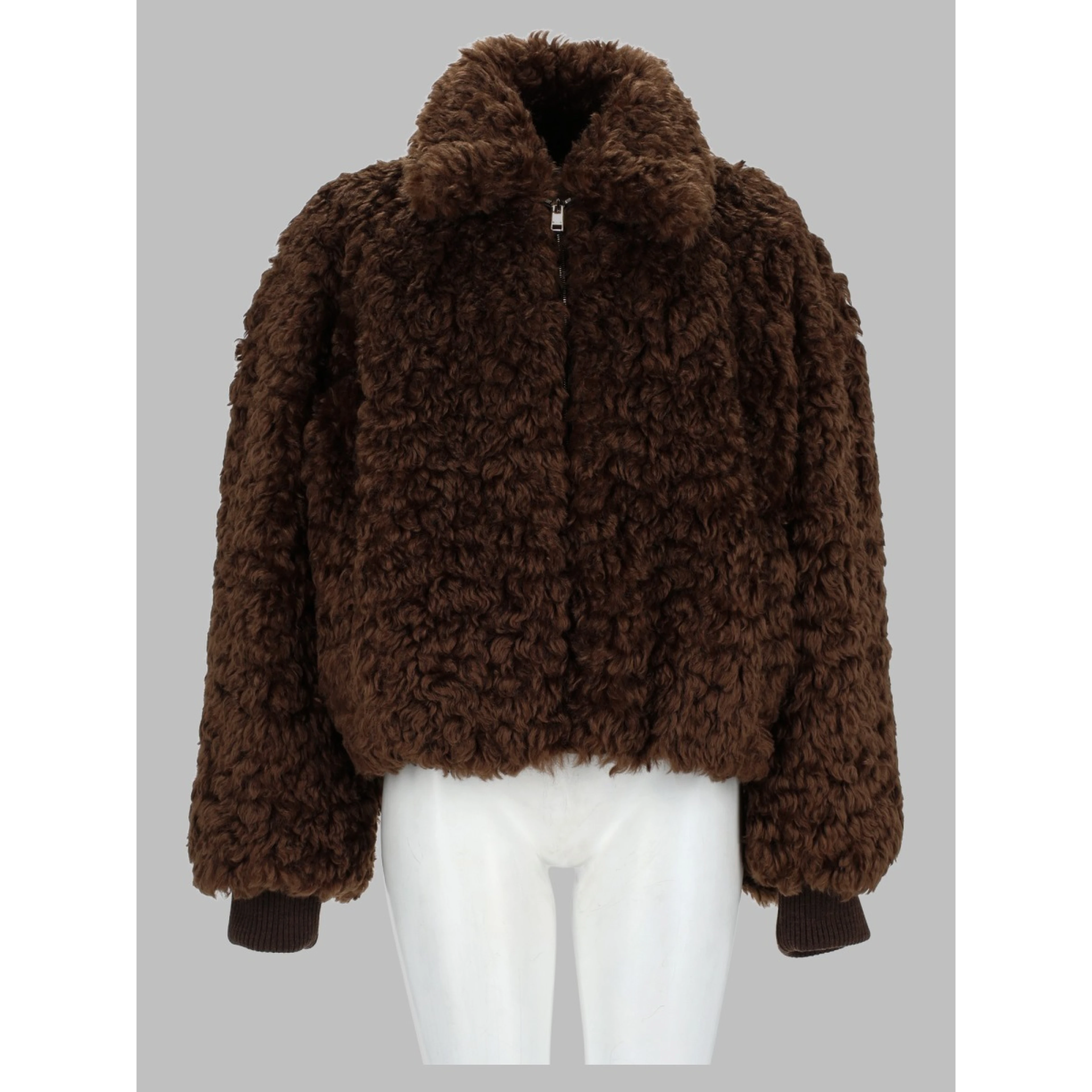 Bomber in Ecoshearling