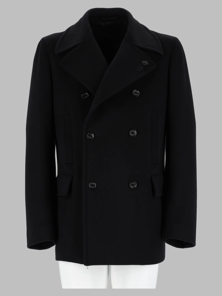 Cappotto Doppiopetto In Lana