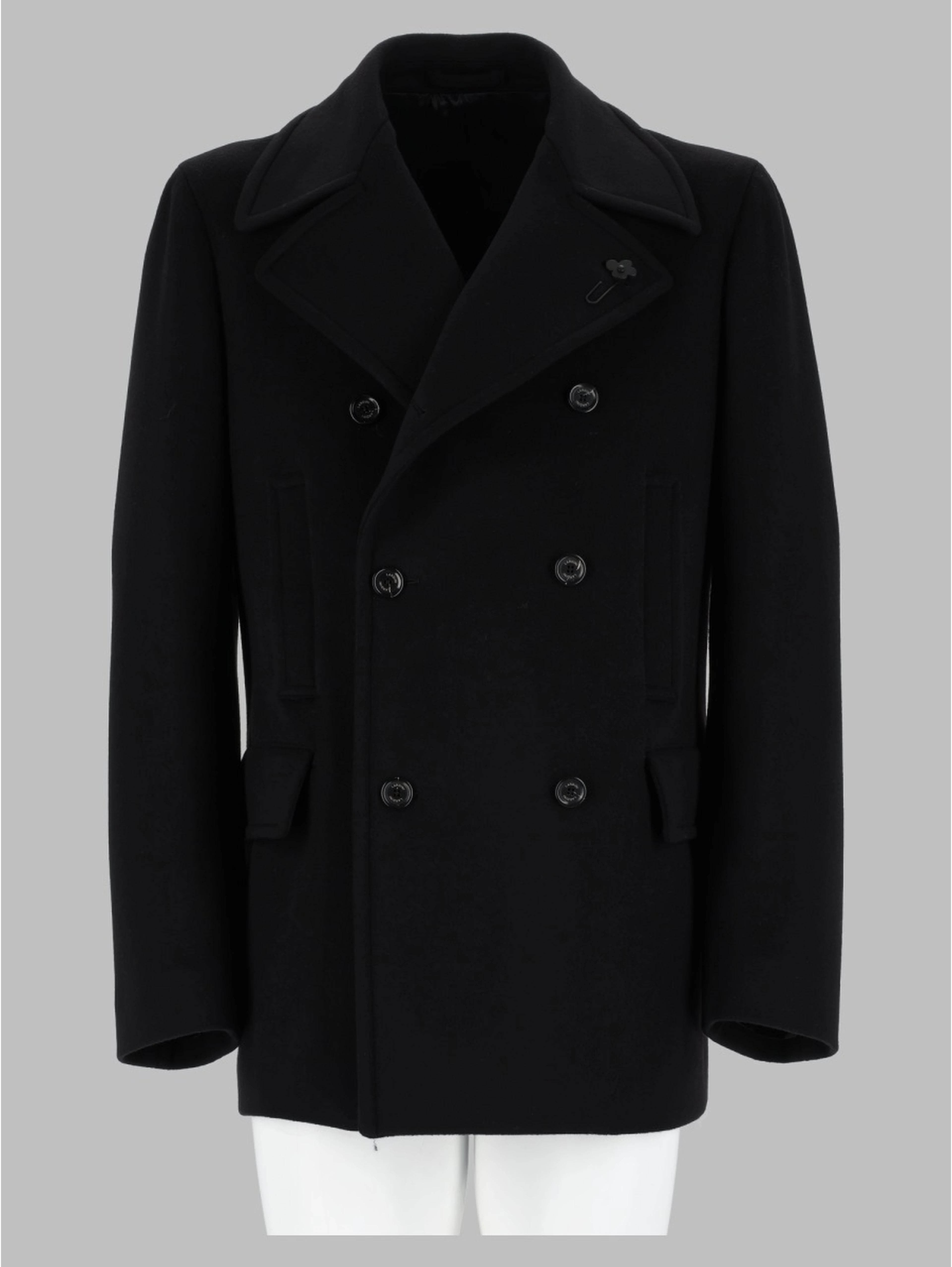 Cappotto Doppiopetto In Lana