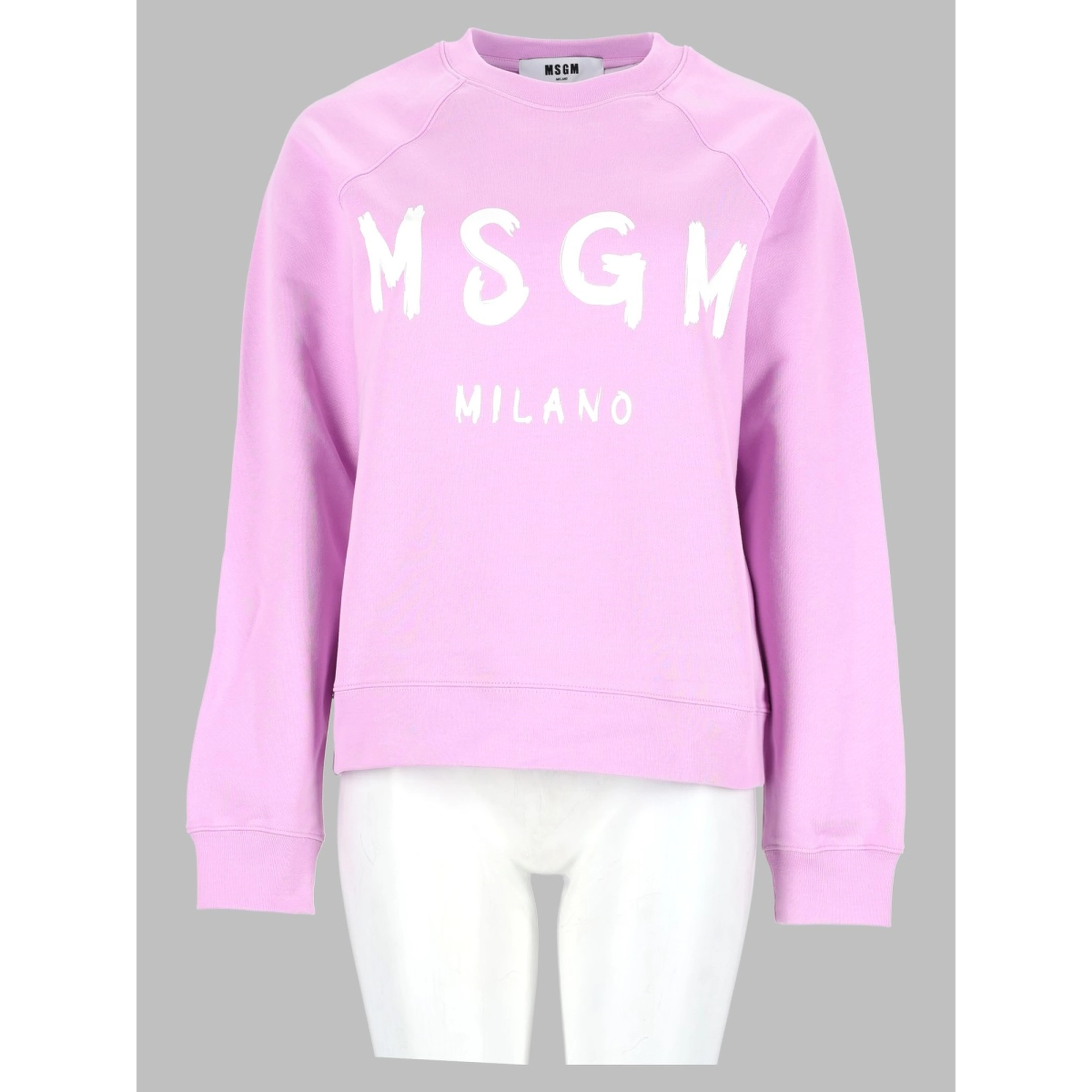 Felpa In Cotone Con Logo