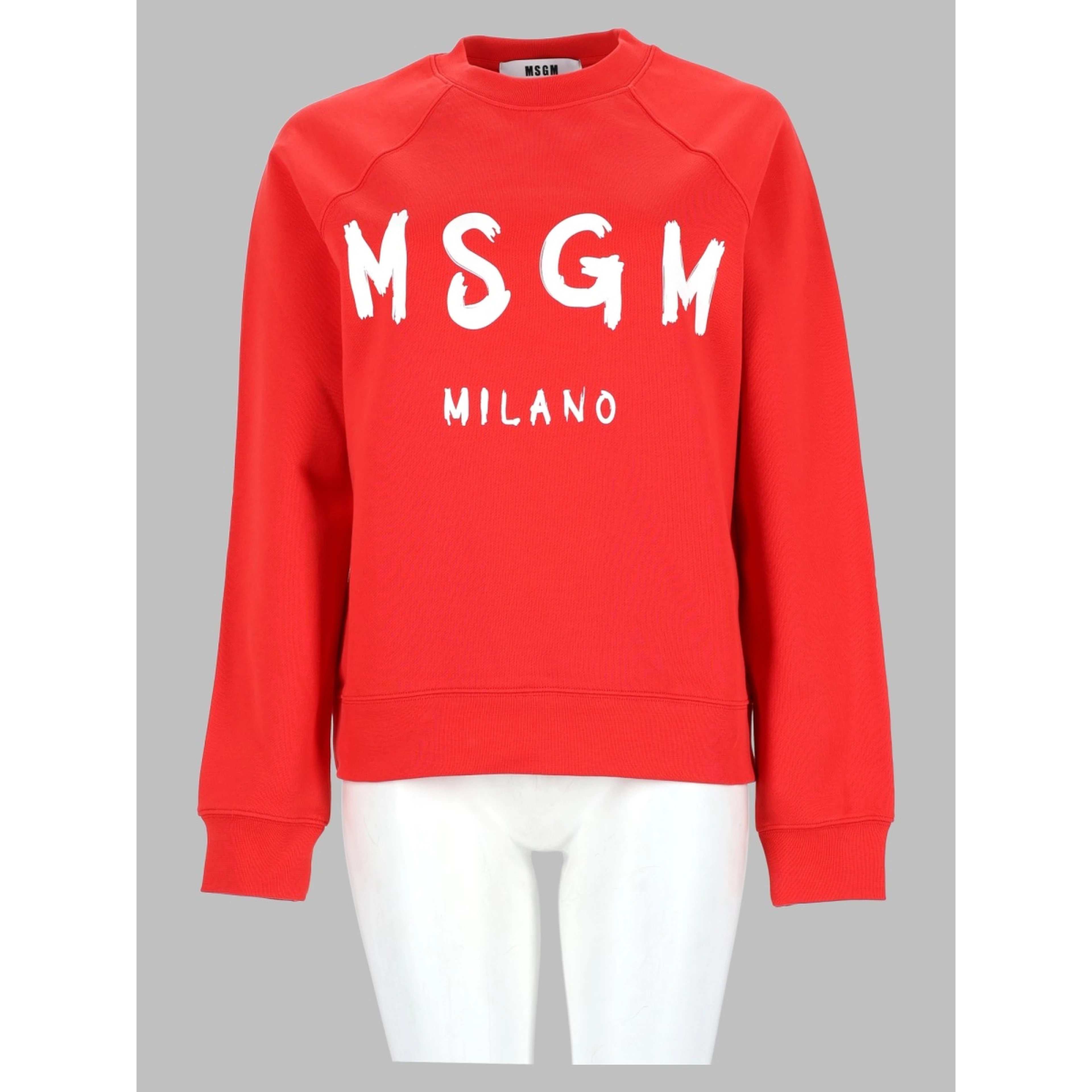 Felpa In Cotone Con Logo
