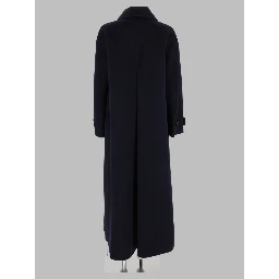 Cappotto in Double di Lana Effetto Beaver