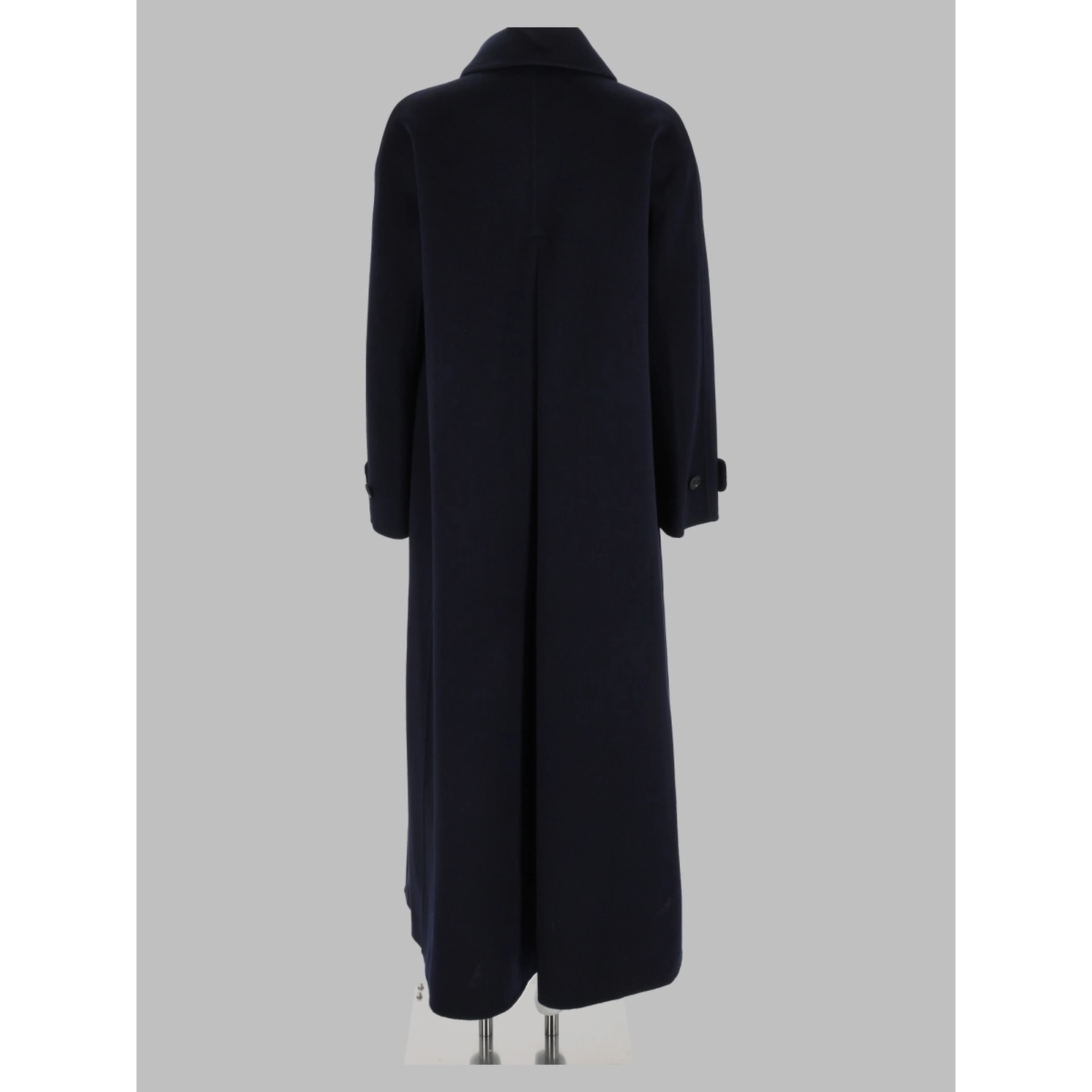 Cappotto in Double di Lana Effetto Beaver