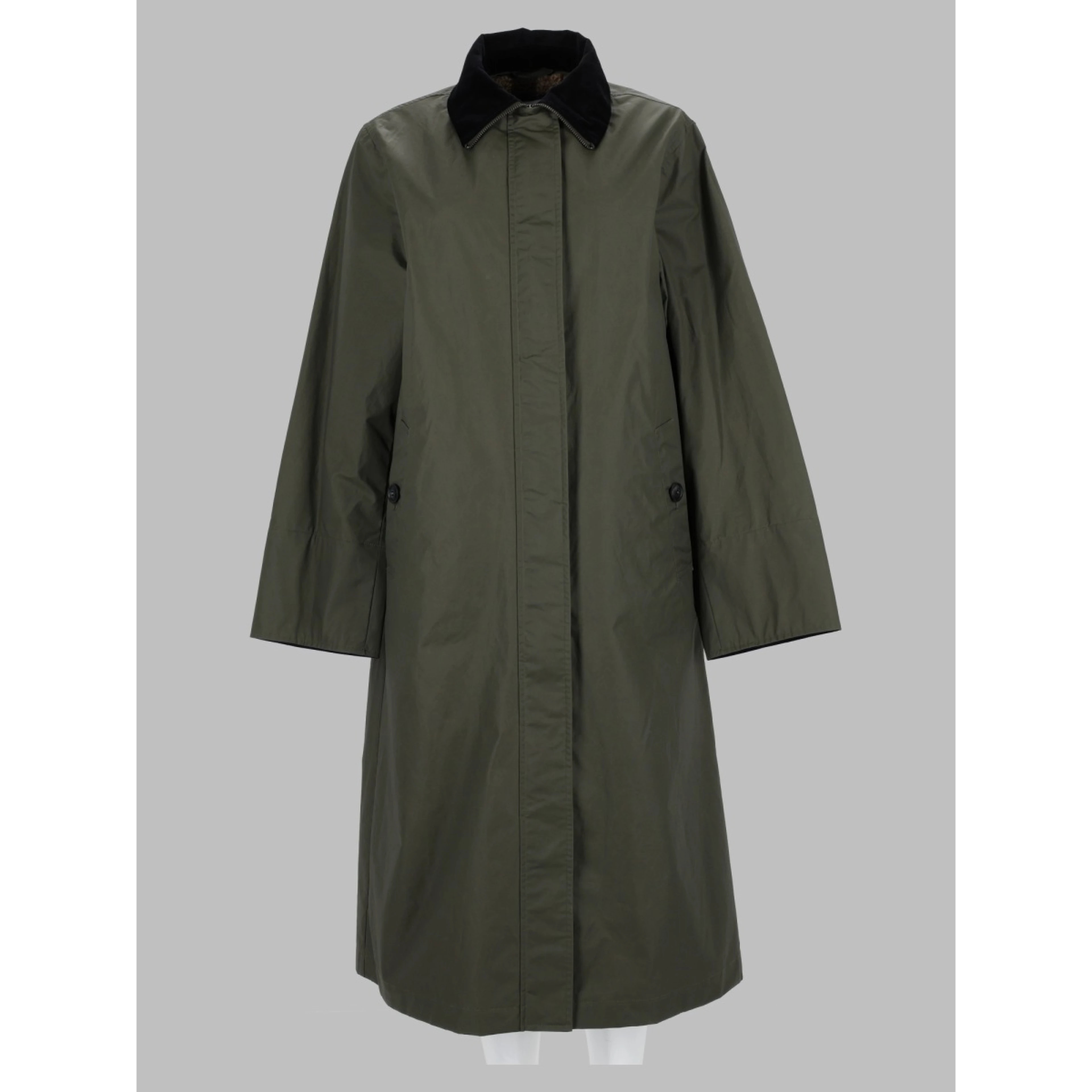 Cappotto 3 in 1 in Misto Cotone Cerato
