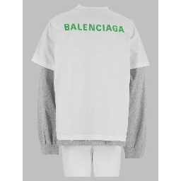 T-Shirt Doppia Con Logo