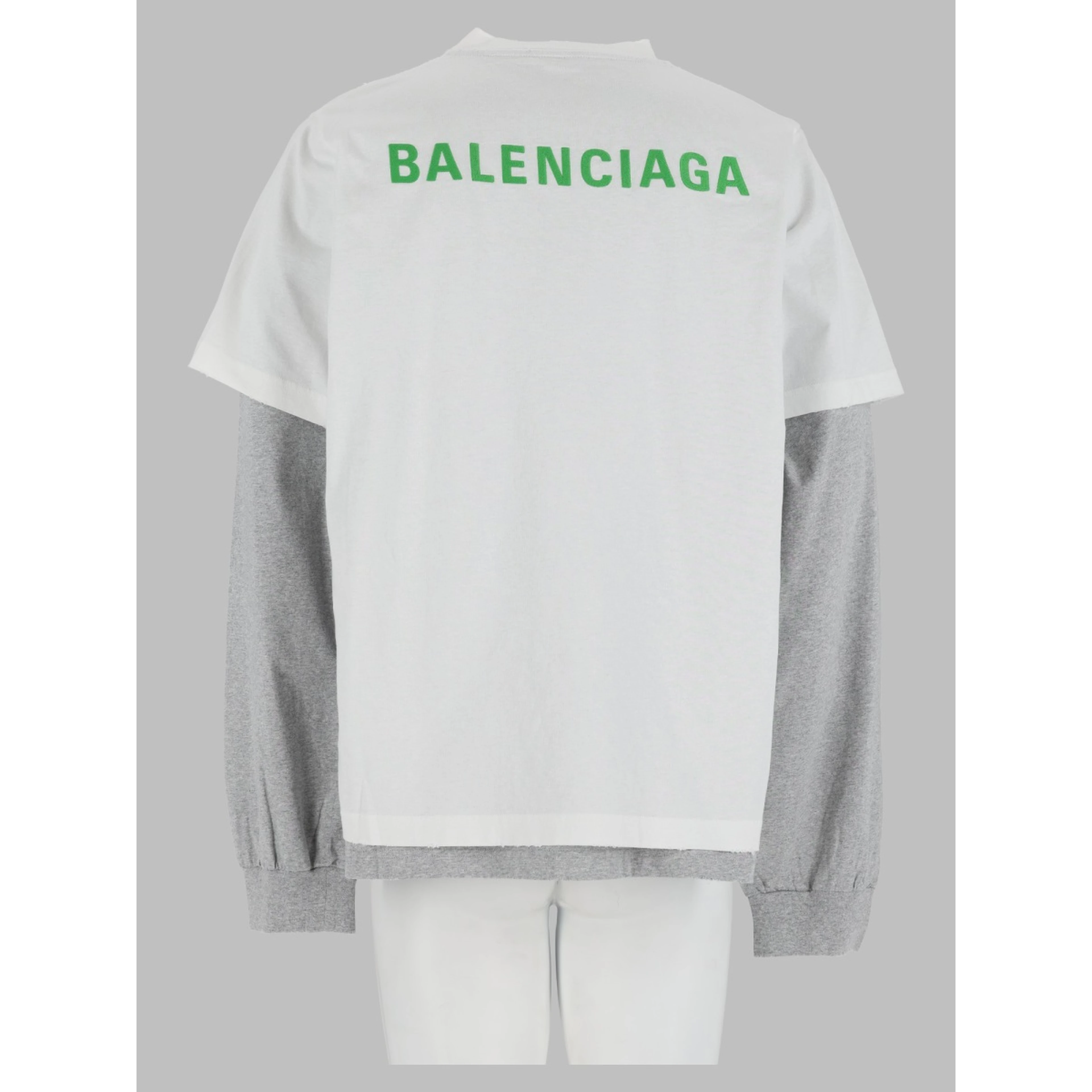 T-Shirt Doppia Con Logo