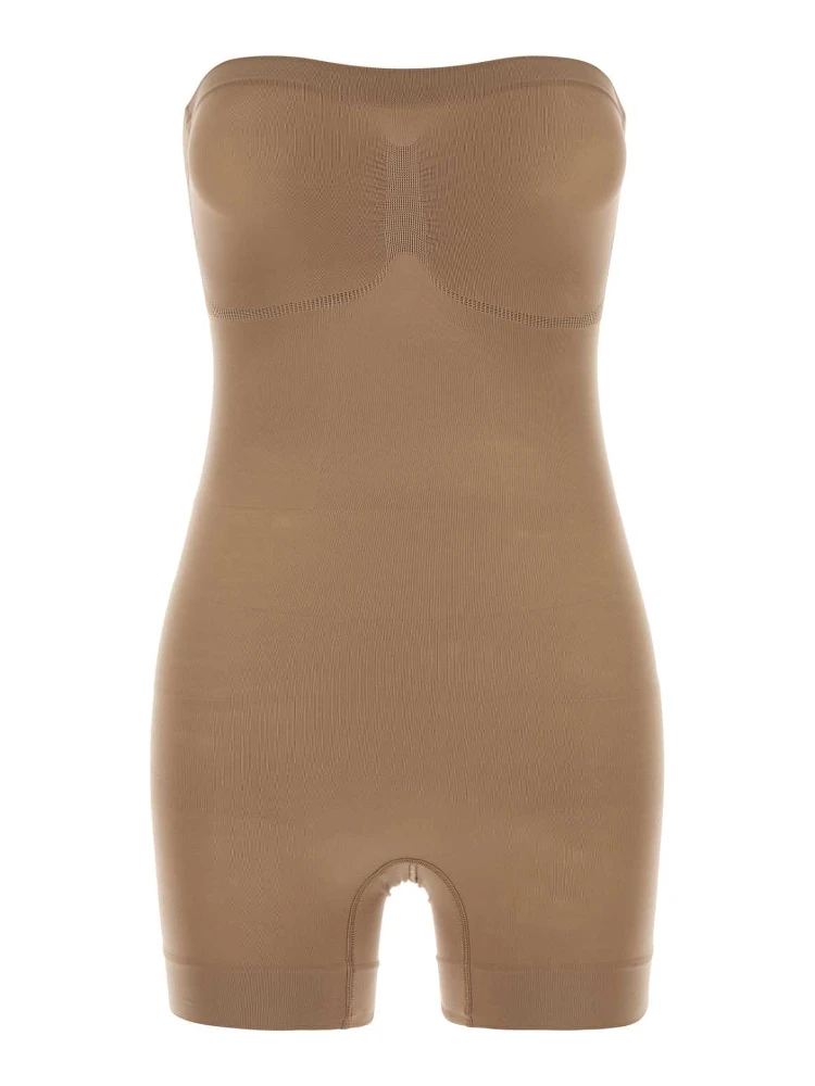 STRAPLESS SHORTIE BODYSUIT