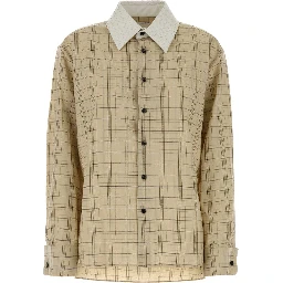 CAMICIA CHECK COLLETTO BIANCO INTRECCIO