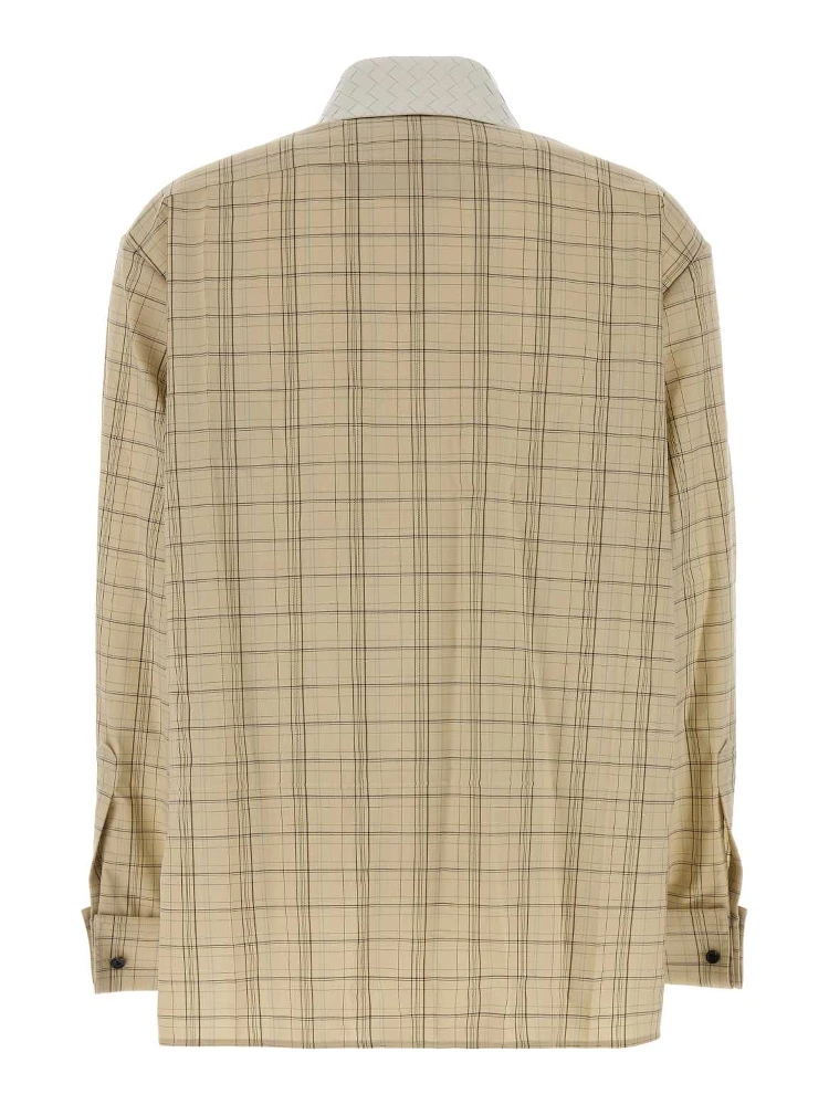 CAMICIA CHECK COLLETTO BIANCO INTRECCIO alternative