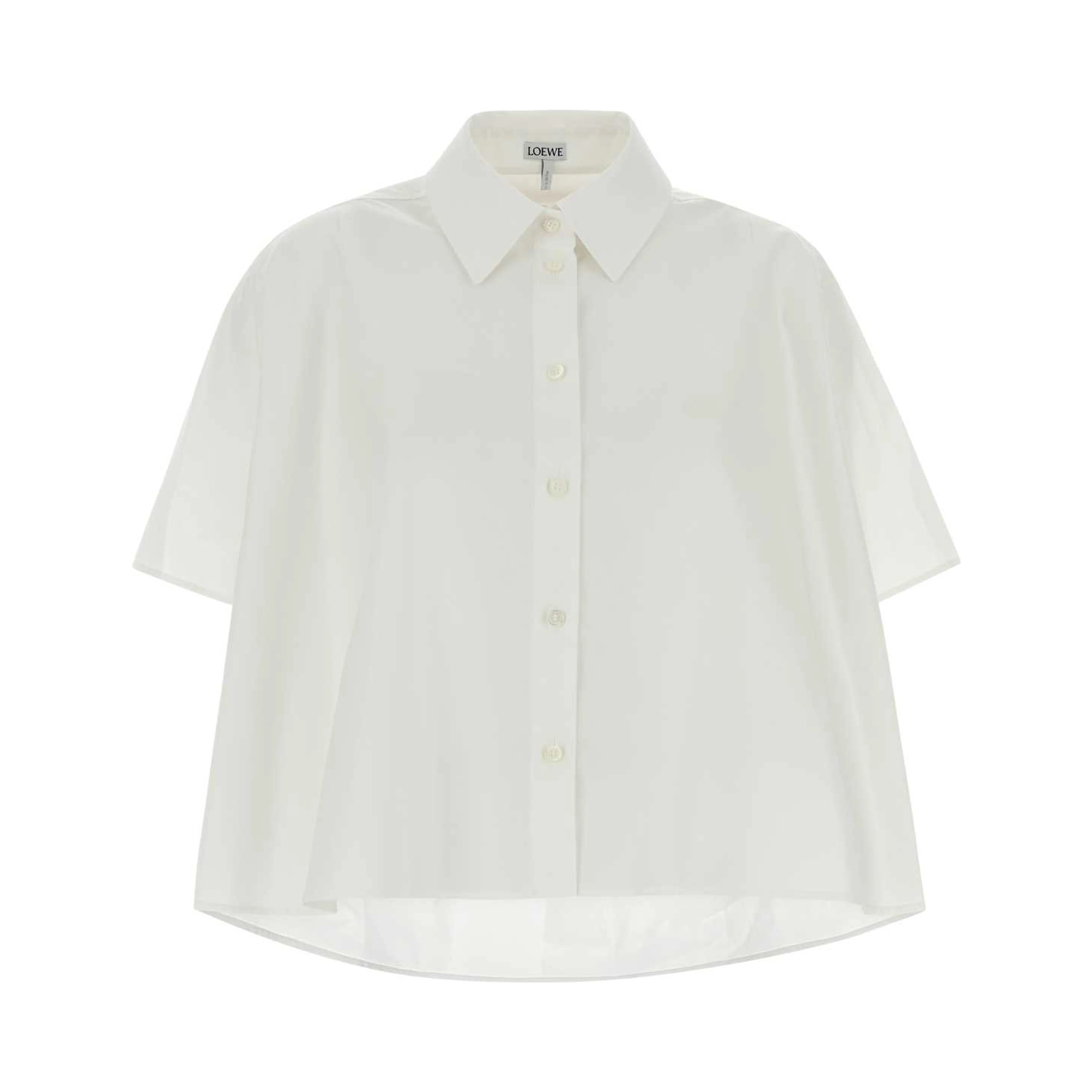 SHORT SLEEVE TRAPEZE SHIRT