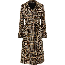 Brown Virgin Wool Coat