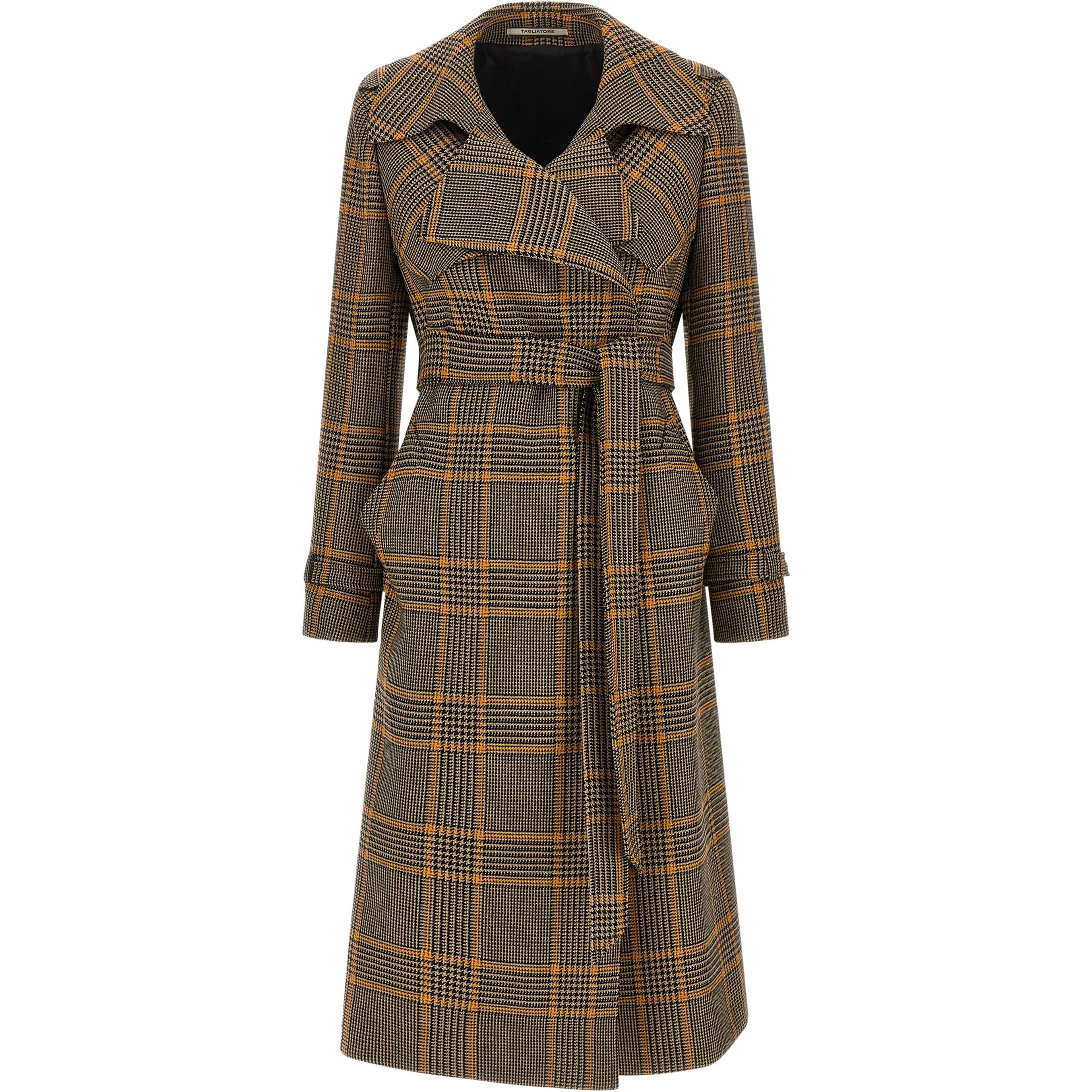 Brown Virgin Wool Coat