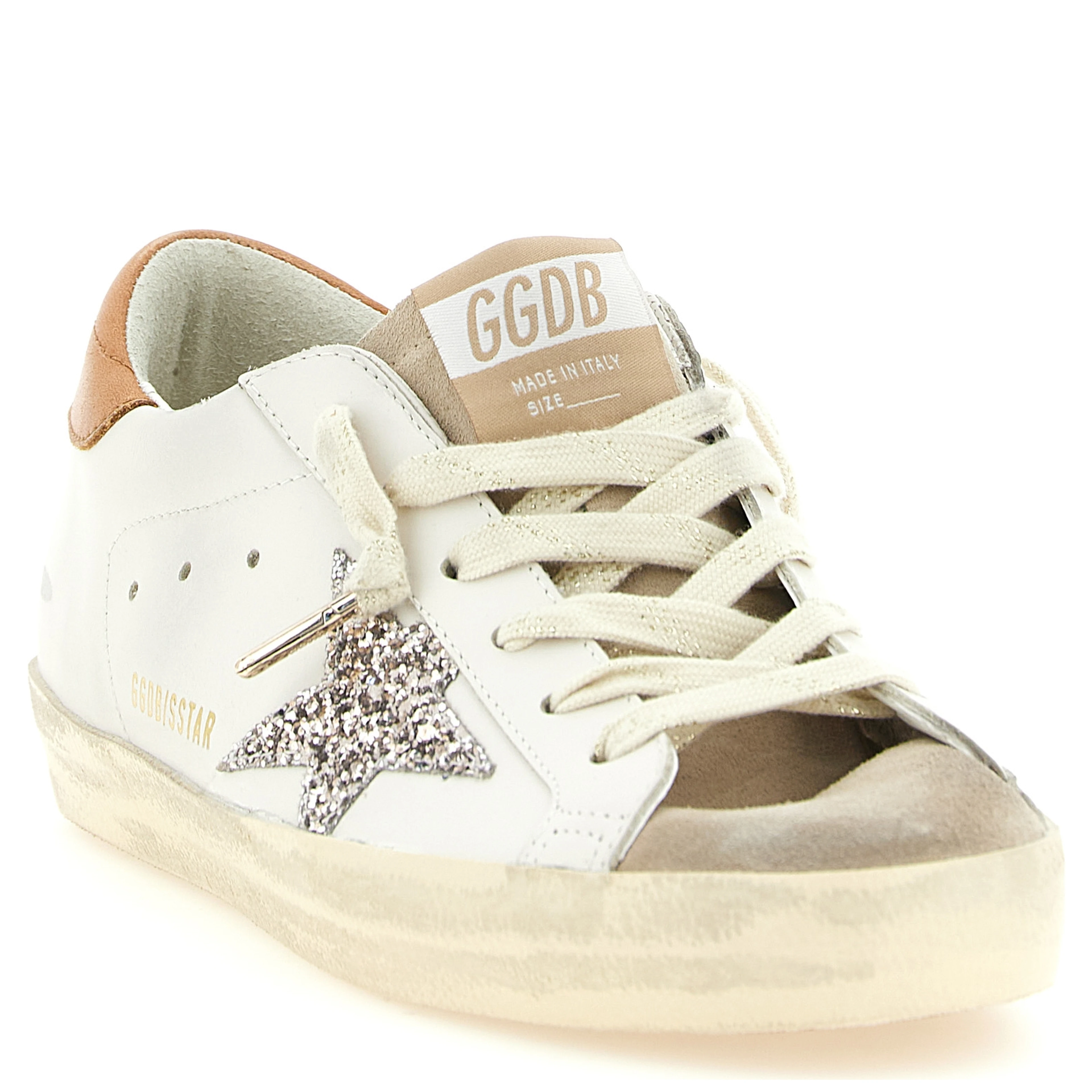 Multicolor Leather Low Top Sneakers