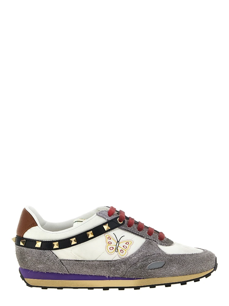 Multicolor Calfskin Athletic Sneakers
