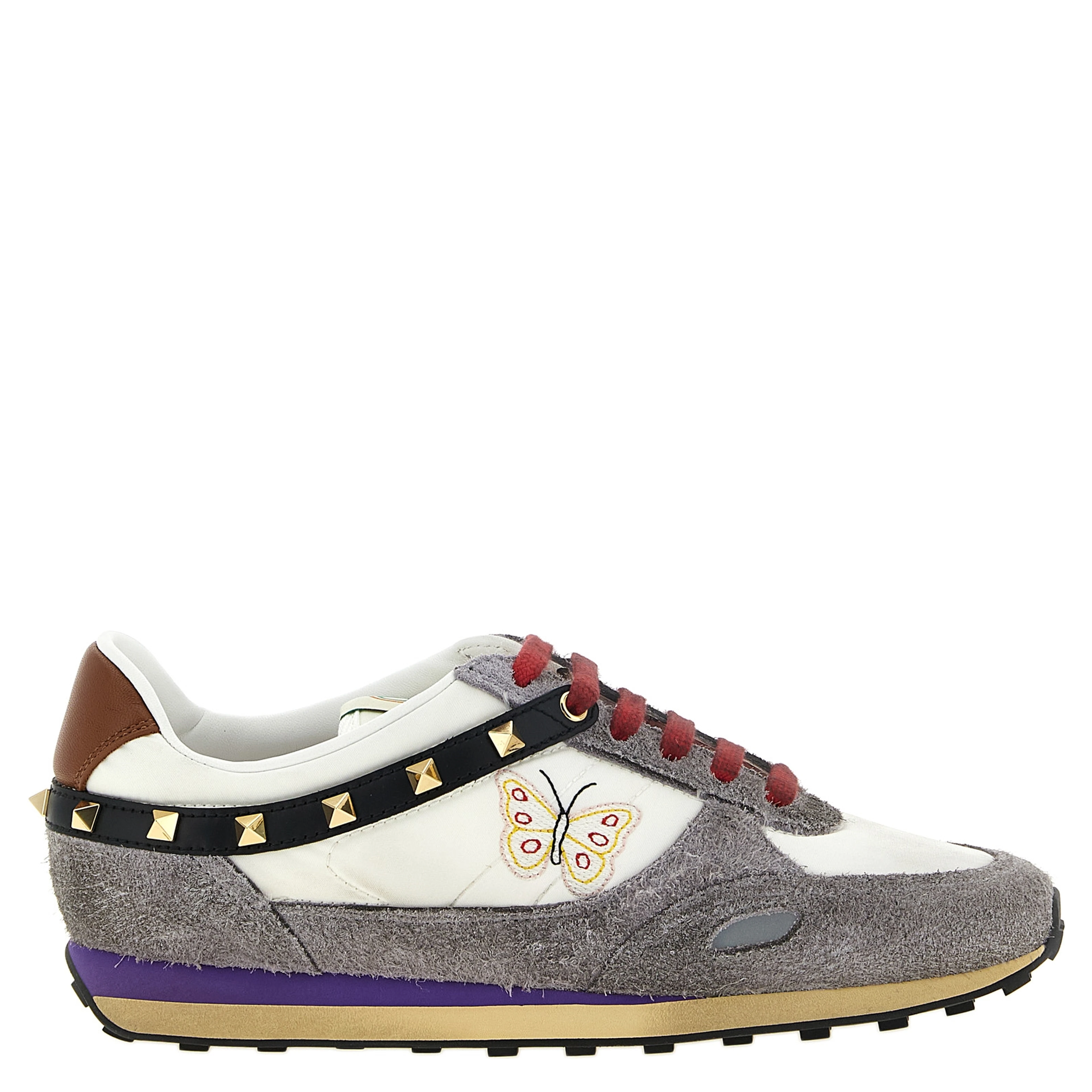 Multicolor Calfskin Athletic Sneakers