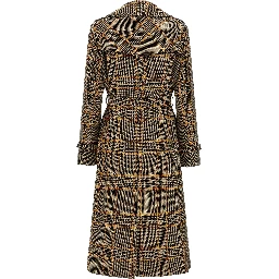 Brown Virgin Wool Coat