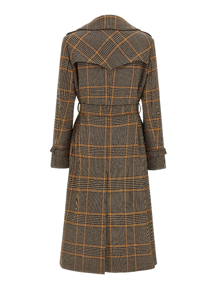 Brown Virgin Wool Coat alternative
