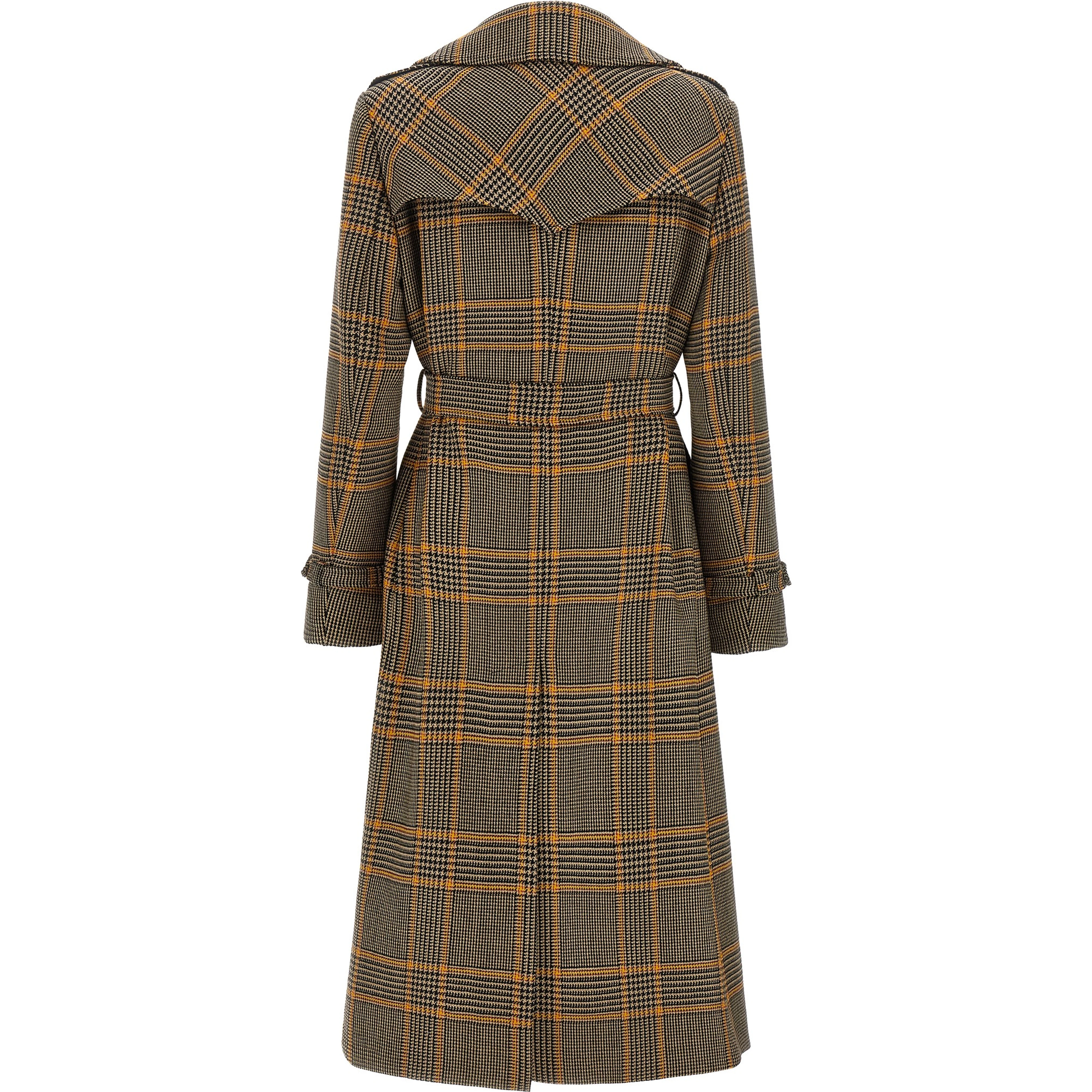Brown Virgin Wool Coat