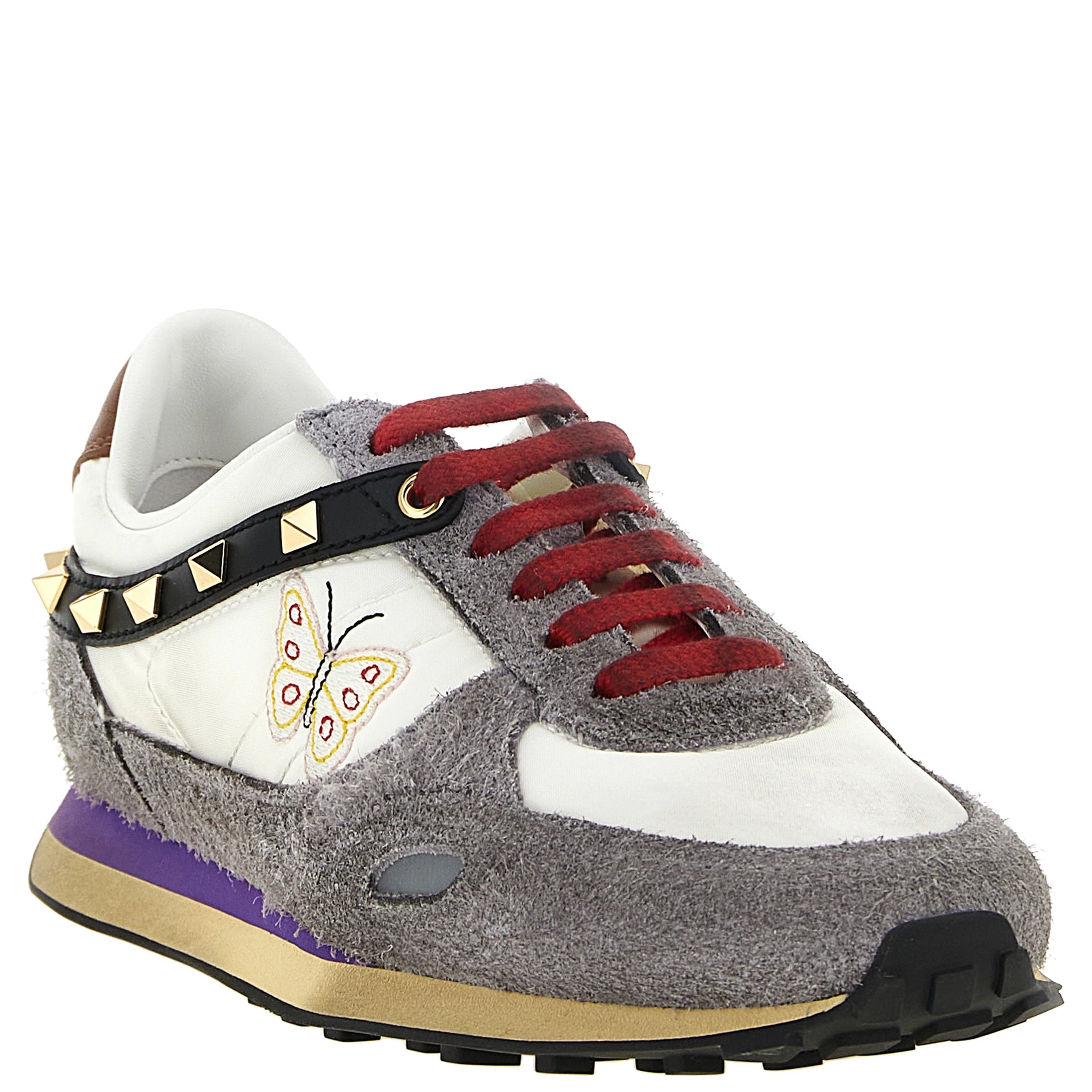 Multicolor Calfskin Athletic Sneakers