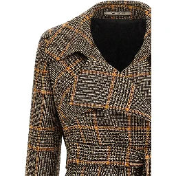 Brown Virgin Wool Coat