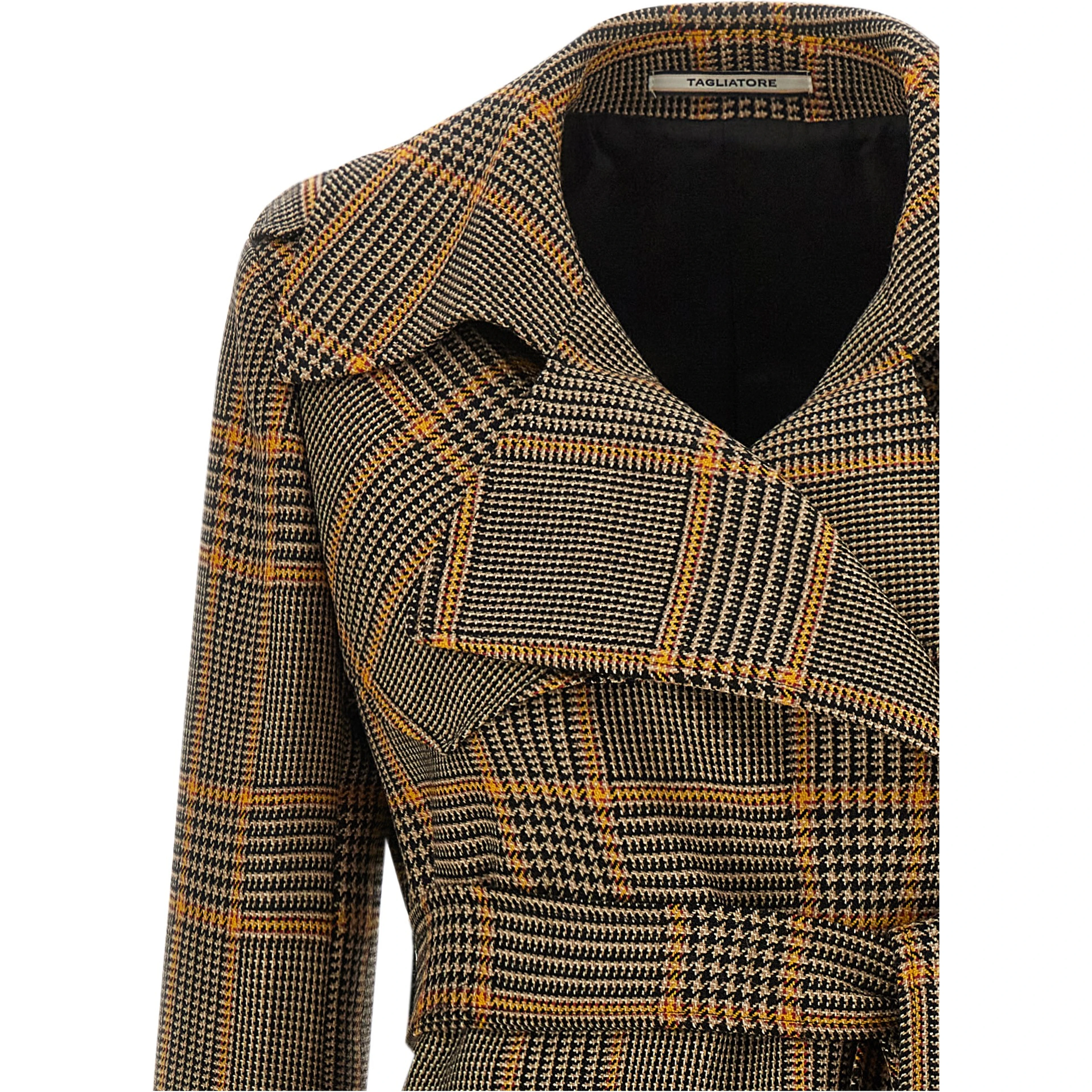 Brown Virgin Wool Coat