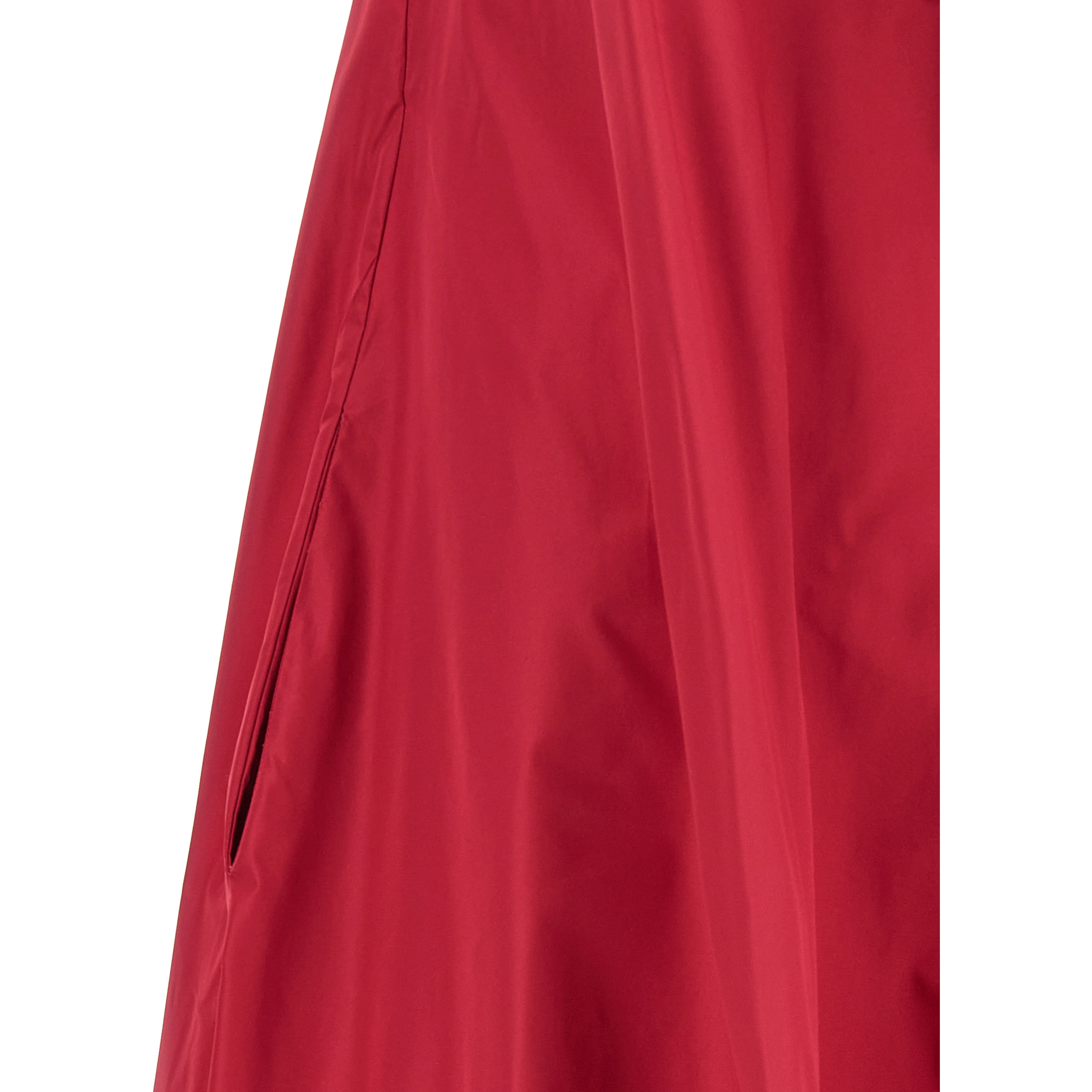 Fuchsia Polyester Long Dress