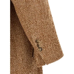 Brown Virgin Wool Coat