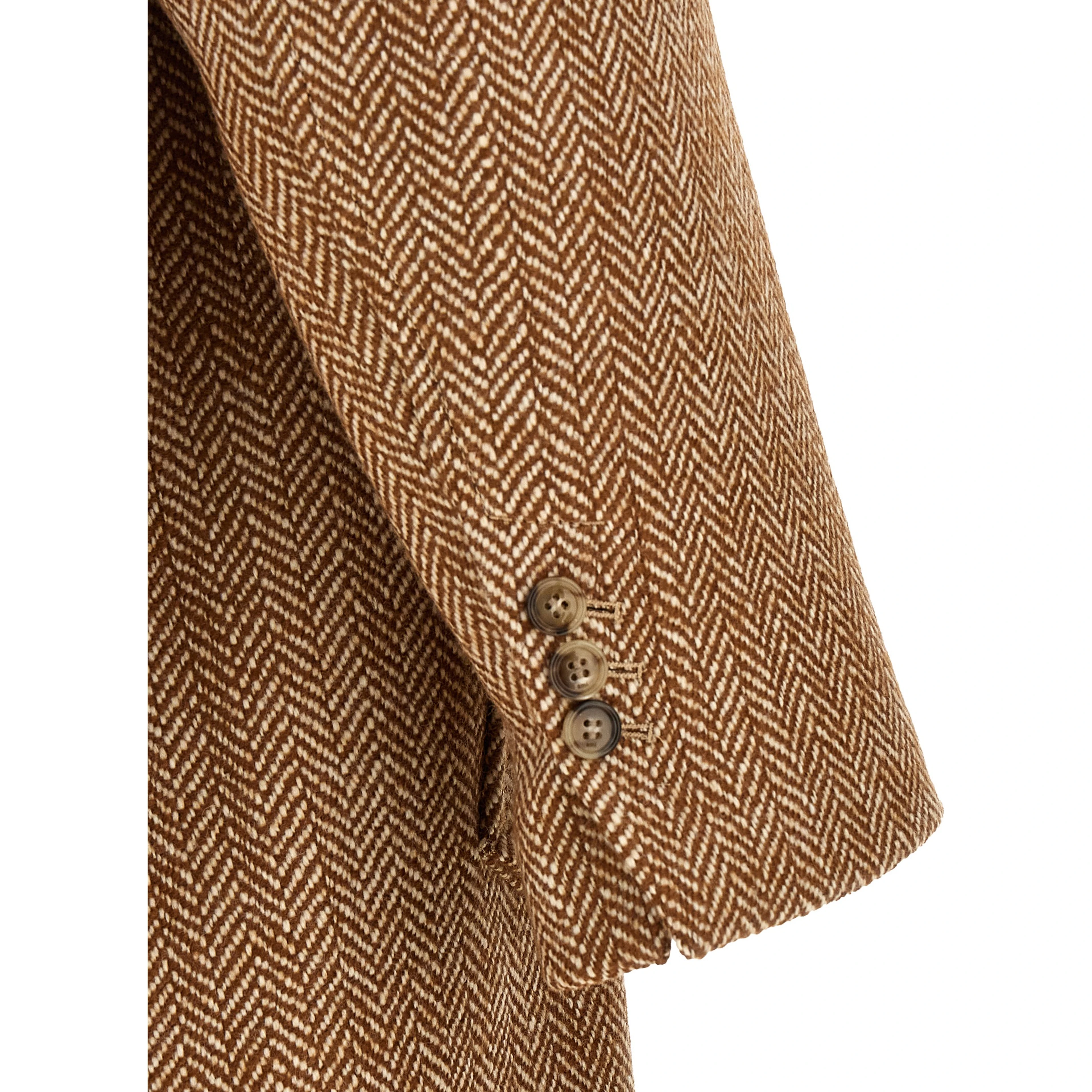 Brown Virgin Wool Coat