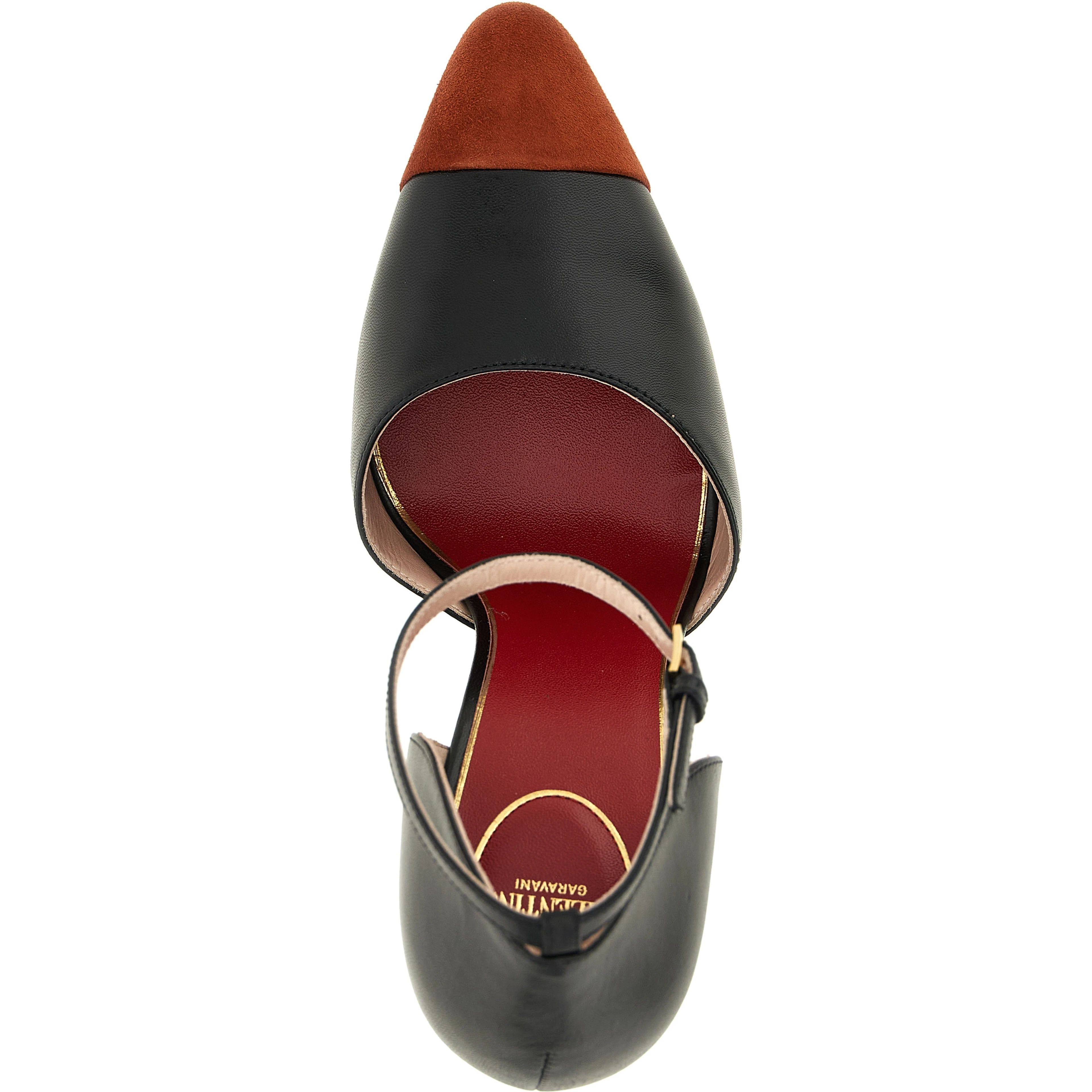 Black Goatskin High Heel Pumps