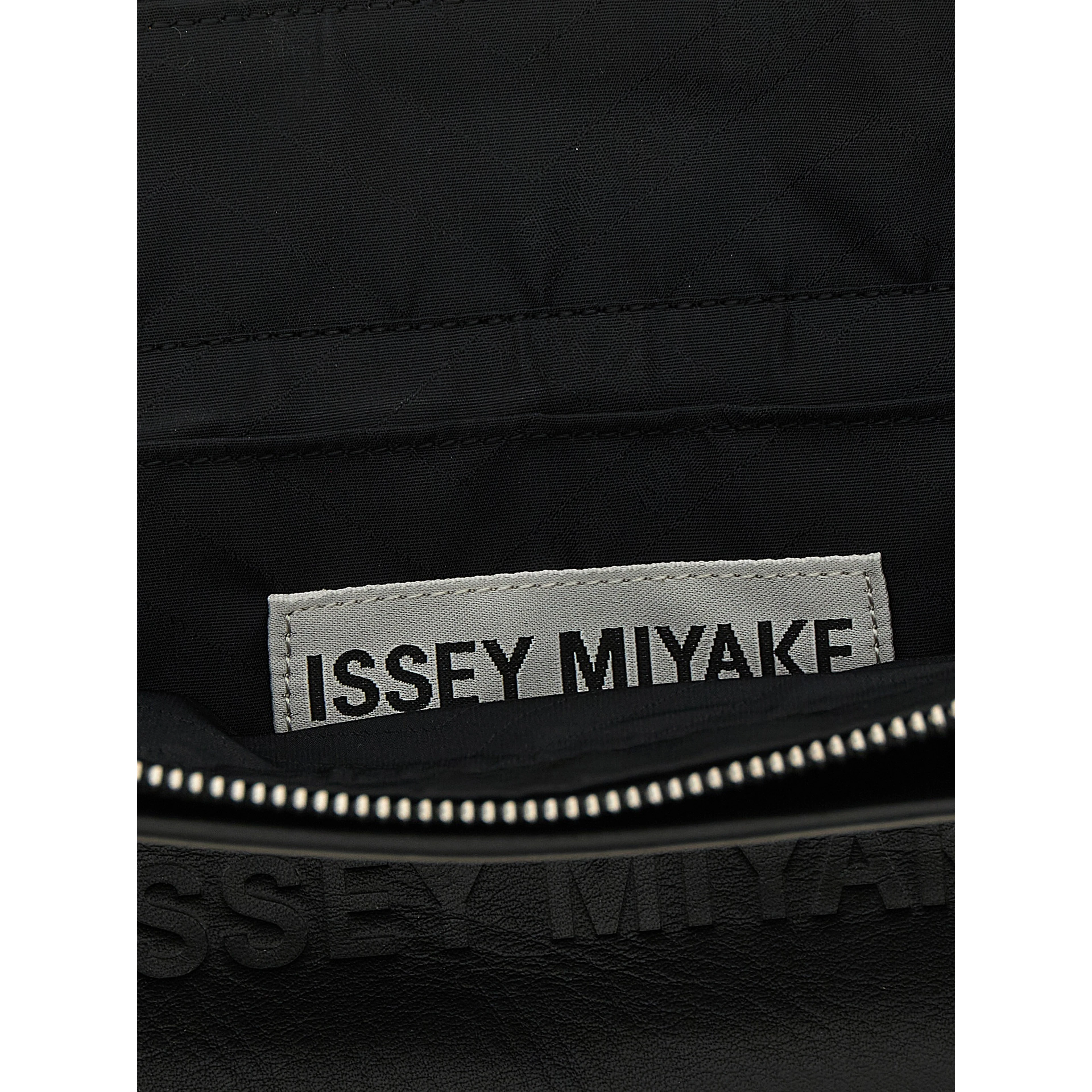 Black Polyester Shoulder Bag
