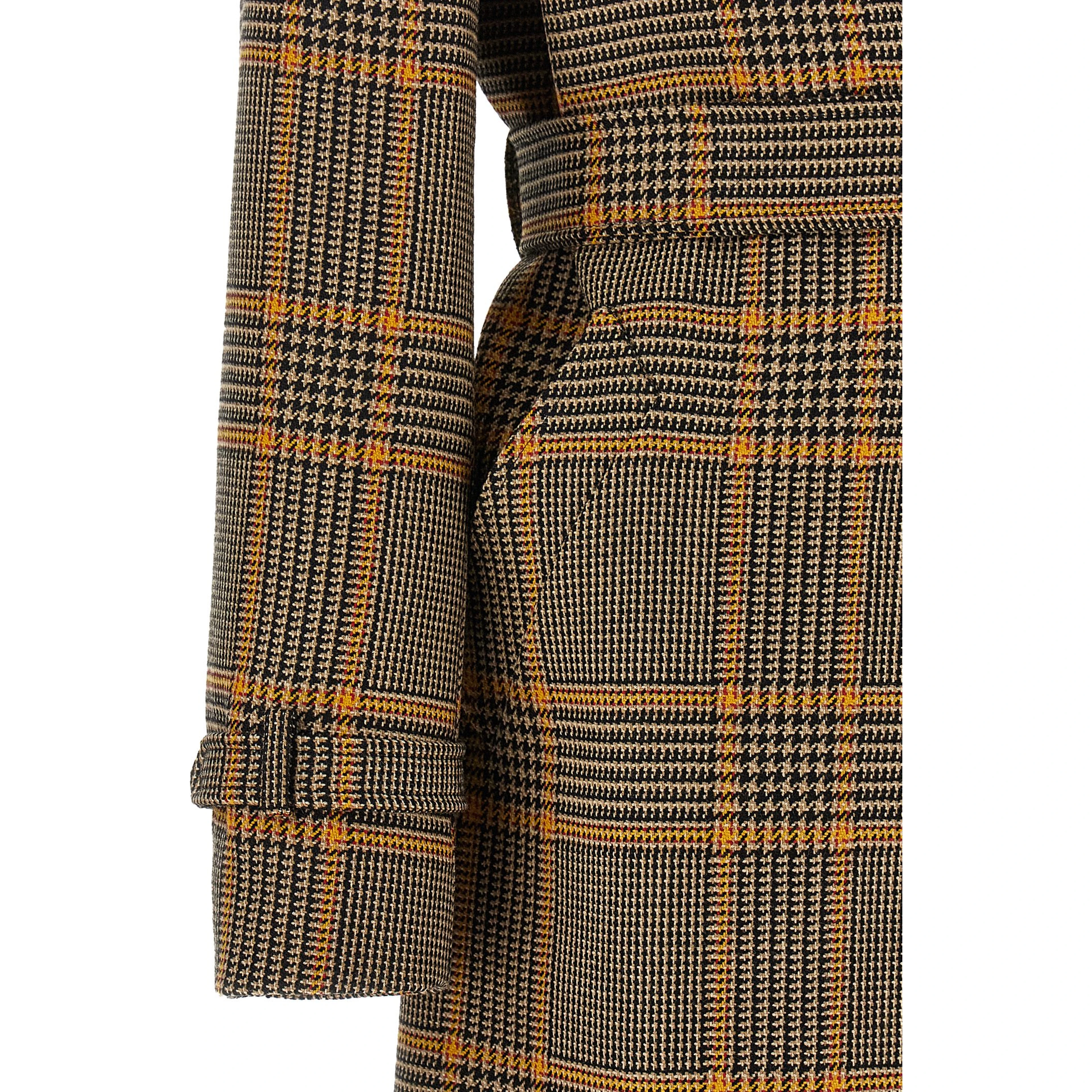 Brown Virgin Wool Coat