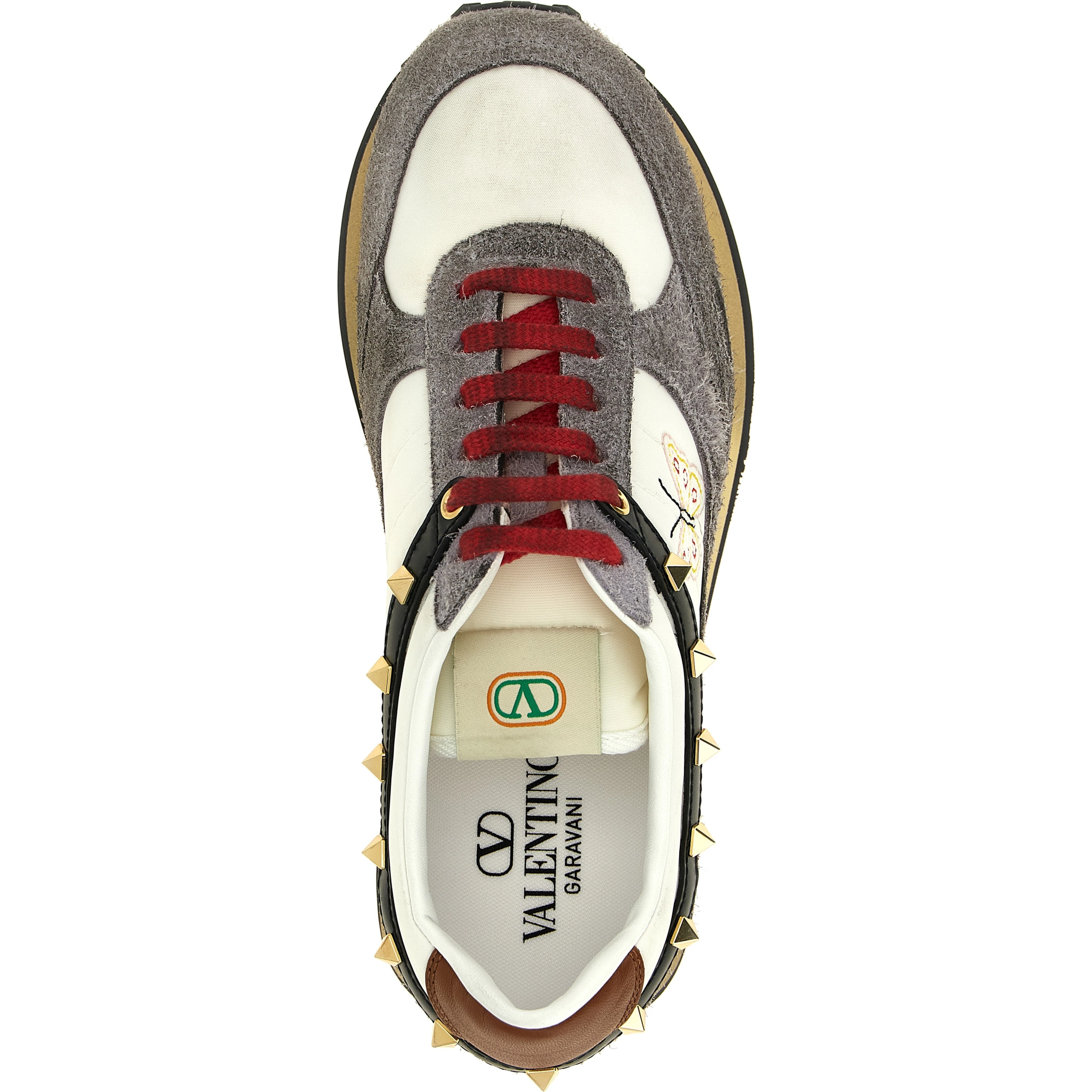 Multicolor Calfskin Athletic Sneakers