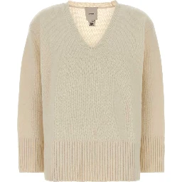 LUX WOOL VNECK SWEATER