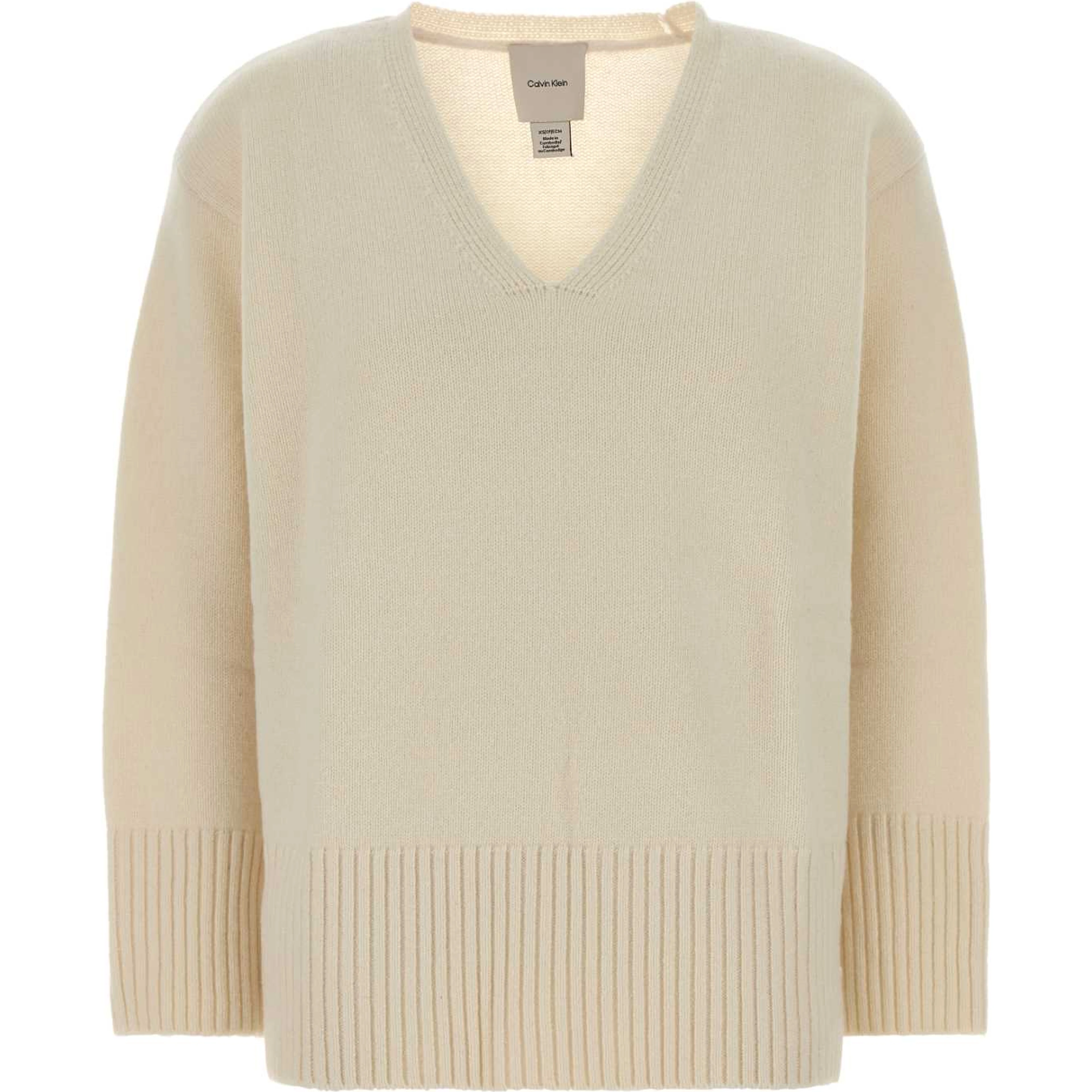 LUX WOOL VNECK SWEATER