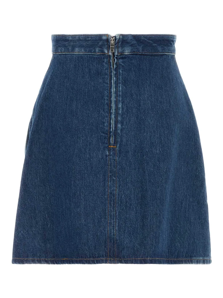 MINI COCOON DENIM SKIRT alternative