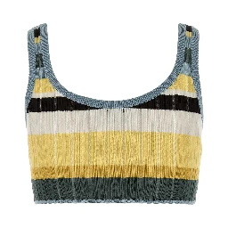 BRALETE TOP MULTICOLOR YELLOW CRINO